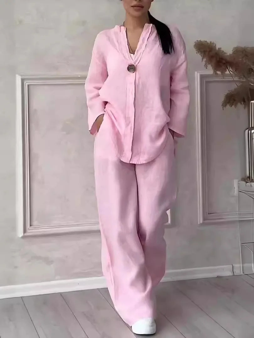 Conjunto Linho Feminino Valentina