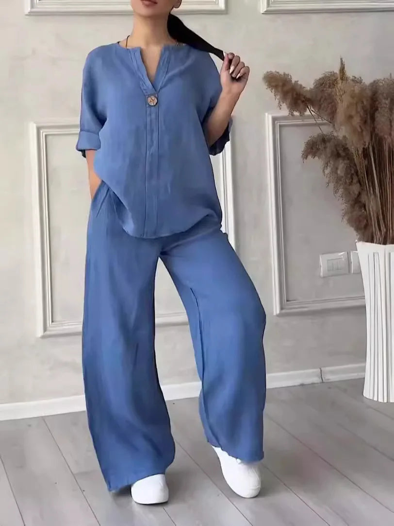 Conjunto Linho Feminino Valentina