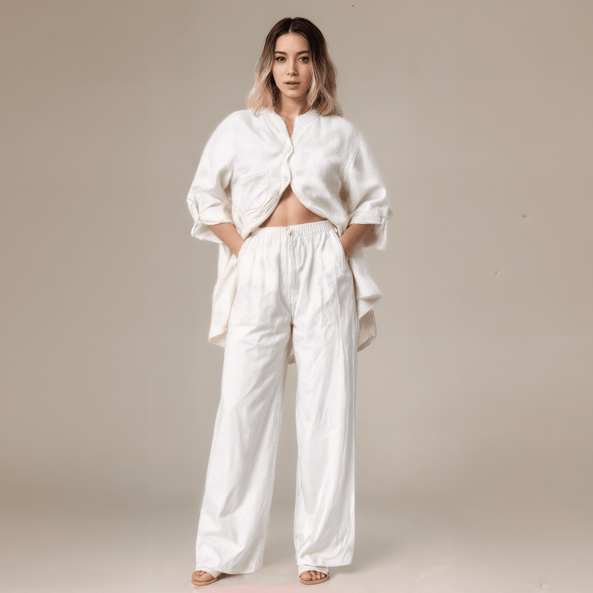 Conjunto Feminino Linho Brilho das EstrelasGramora | Luxury Ladies Clothing