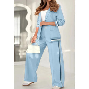 Conjunto Feminino Casaquinho + Calça Luiza