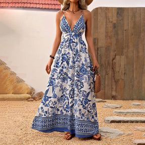 Vestido Feminino Florido Ibiza