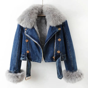 Jaqueta Jeans Feminina Alana