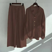 Conjunto Feminino Linho Retrô
