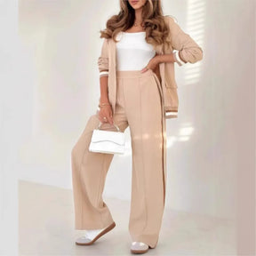Conjunto Feminino Casaquinho + Calça Luiza