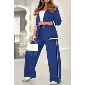 Conjunto Feminino Casaquinho + Calça Luiza