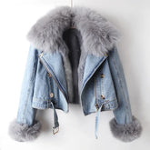 Jaqueta Jeans Feminina Alana