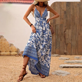 Vestido Feminino Florido Ibiza