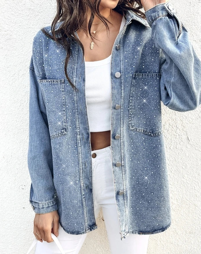 Jaqueta Jeans Feminina Noemi