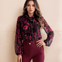 Blusa Feminina FloralGramora | Luxury Ladies Clothing