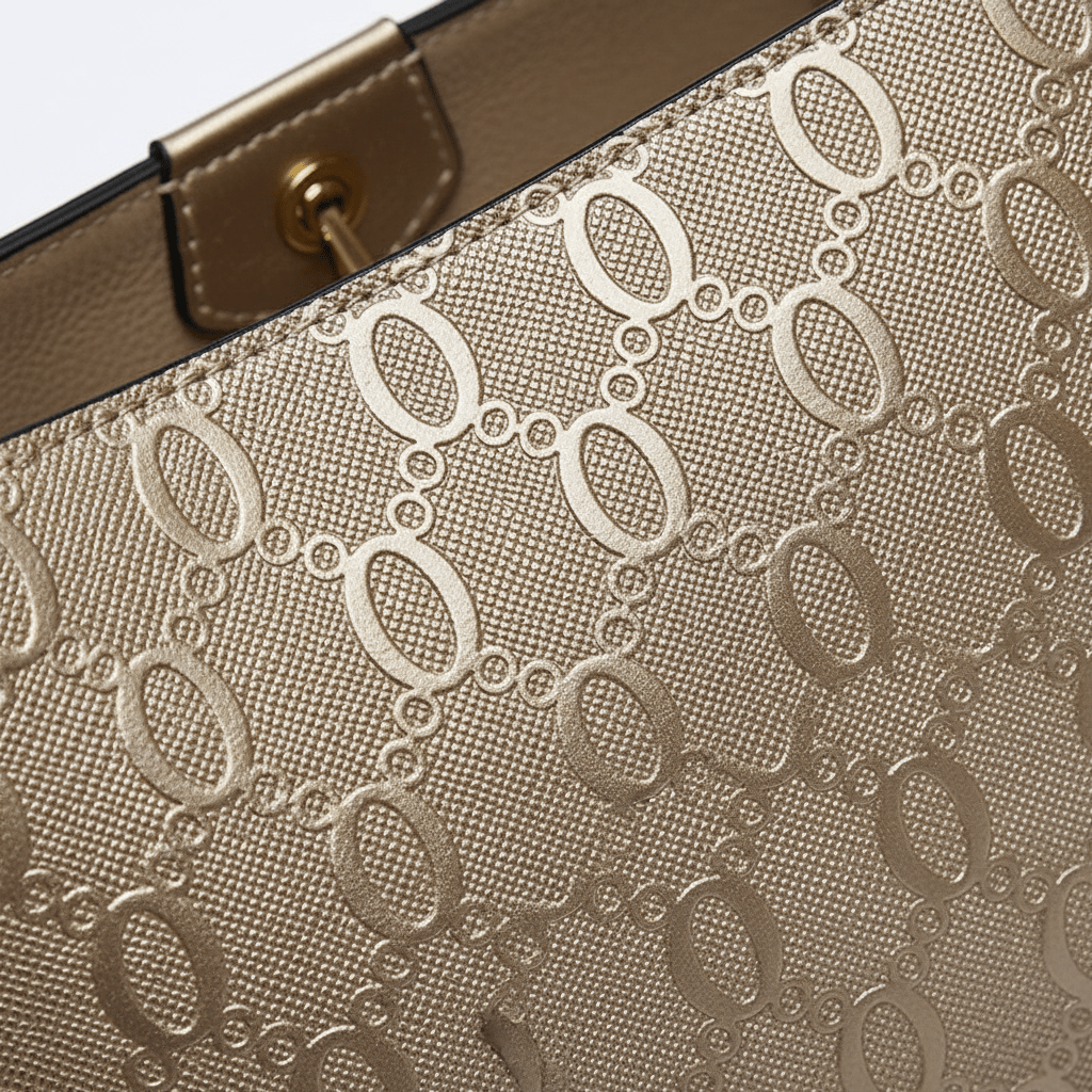 Bolsa Feminina de Couro Premium com Monograma e Alça AjustávelGramora | Luxury Ladies Clothing