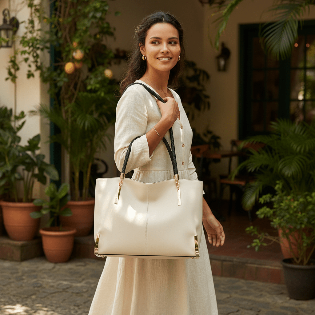 Bolsa Feminina Premium BrancaGramora | Luxury Ladies Clothing