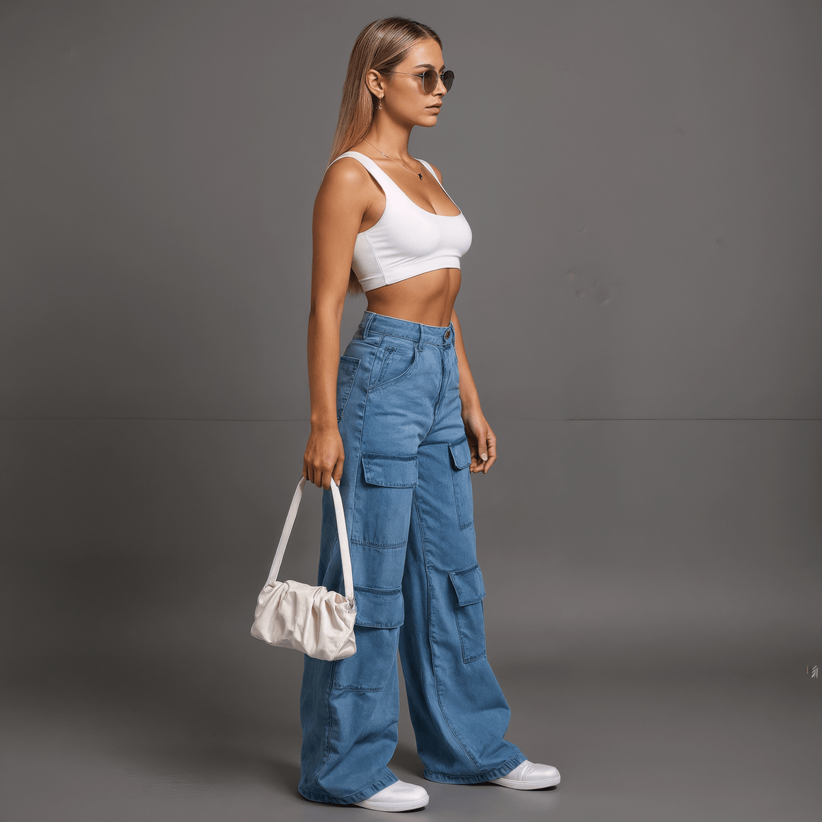 Calça Feminina CargoGramora | Luxury Ladies Clothing