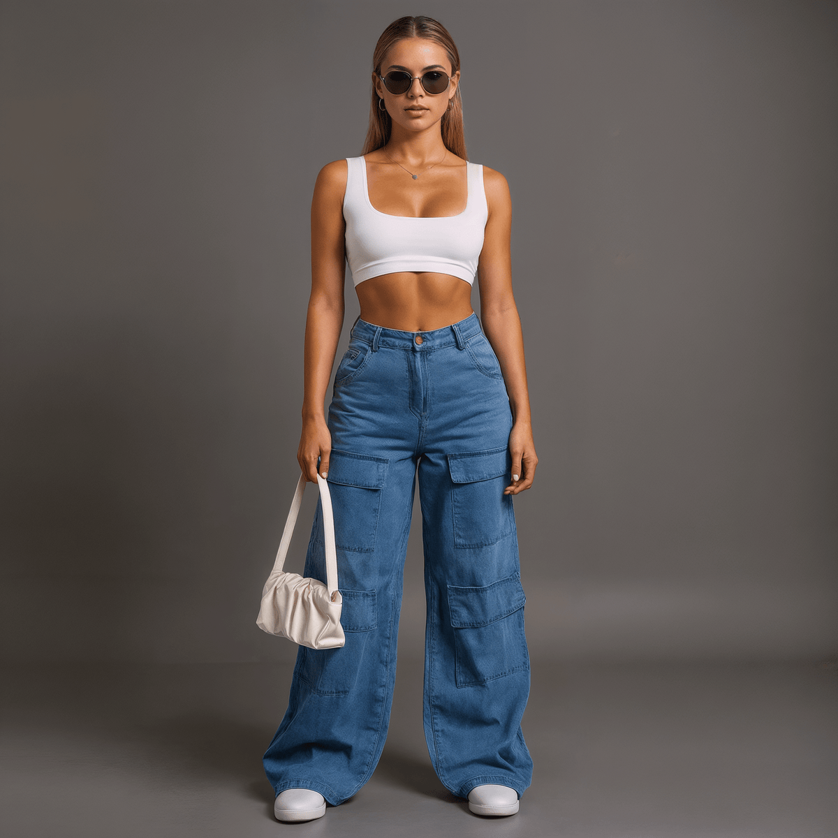 Calça Feminina CargoGramora | Luxury Ladies Clothing