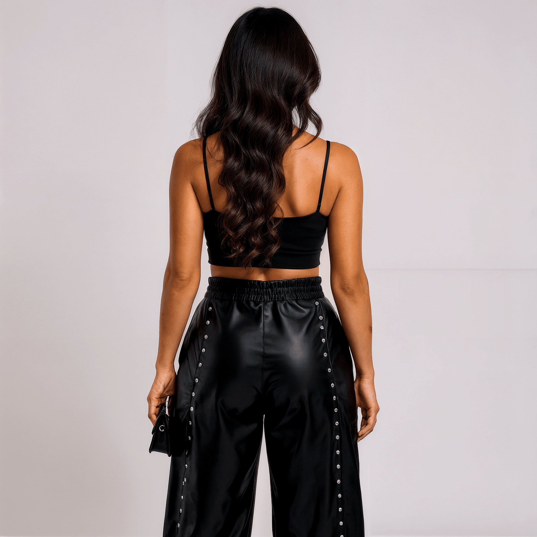 Calça Feminina de Couro Sophi LargasGramora | Luxury Ladies Clothing