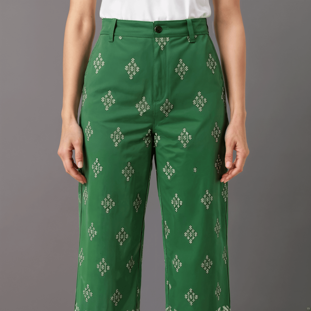 Calça Feminina Vintage ArizzoGramora | Luxury Ladies Clothing