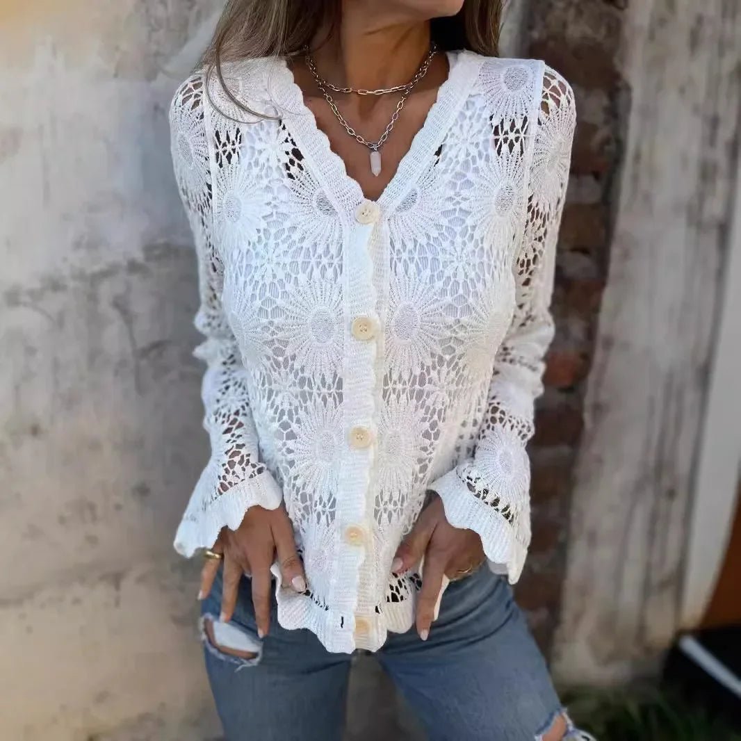 Camisa Feminina de RendaGramora | Luxury Ladies Clothing