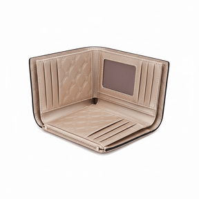 Carteira Feminina Compacta com Fecho Raposa e Zíper RoseGramora | Luxury Ladies Clothing