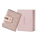 Carteira Feminina Compacta com Fecho Raposa e Zíper RoseGramora | Luxury Ladies Clothing