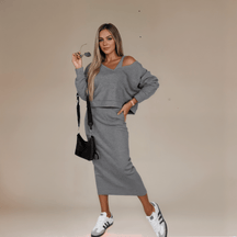 Conjunto de Moletom Feminino ElisaGramora | Luxury Ladies Clothing