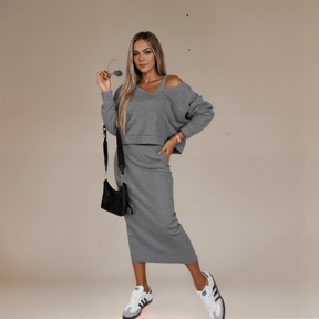 Conjunto de Moletom Feminino ElisaGramora | Luxury Ladies Clothing