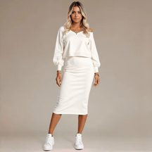 Conjunto de Moletom Feminino ElisaGramora | Luxury Ladies Clothing