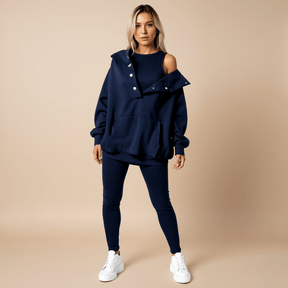 Conjunto de Moletom Feminino MartaGramora | Luxury Ladies Clothing