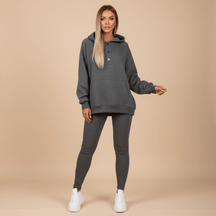 Conjunto de Moletom Feminino MartaGramora | Luxury Ladies Clothing