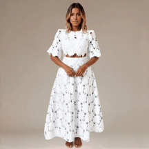 Conjunto de Renda FloridoGramora | Luxury Ladies Clothing