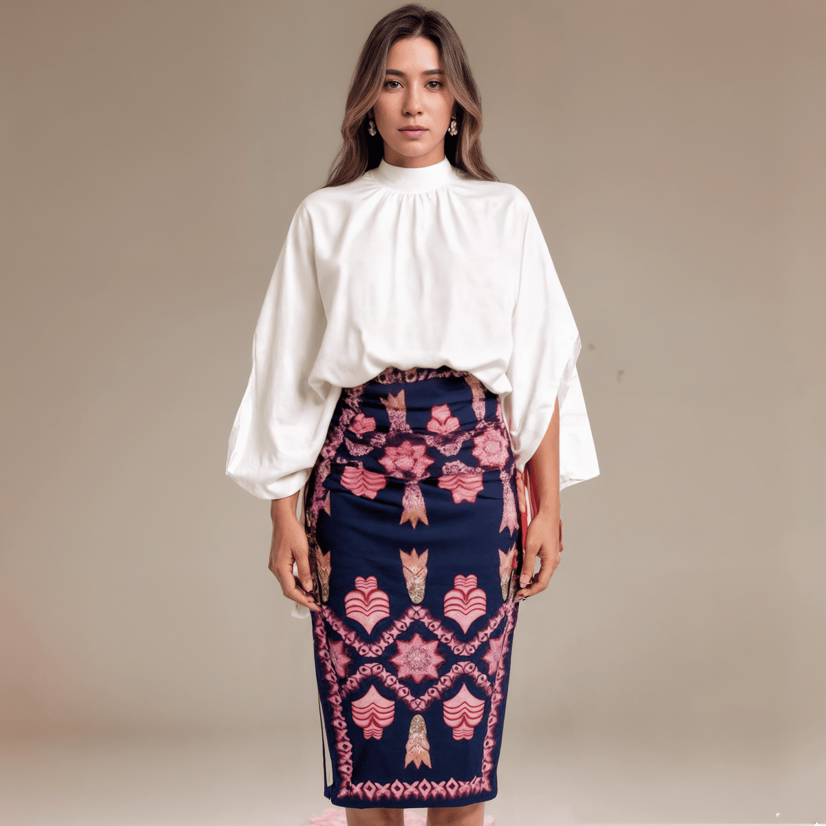 Conjunto Feminino Blusa e Saia ElisadoraGramora | Luxury Ladies Clothing