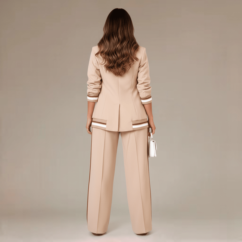 Conjunto Feminino Casaco e Calça LuizaGramora | Luxury Ladies Clothing