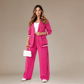 Conjunto Feminino Casaco e Calça LuizaGramora | Luxury Ladies Clothing