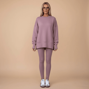 Conjunto Feminino Comfy de MoletomGramora | Luxury Ladies Clothing