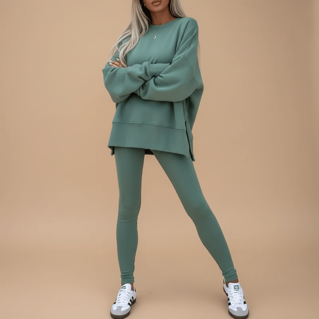 Conjunto Feminino Comfy de MoletomGramora | Luxury Ladies Clothing