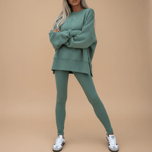 Conjunto Feminino Comfy de MoletomGramora | Luxury Ladies Clothing