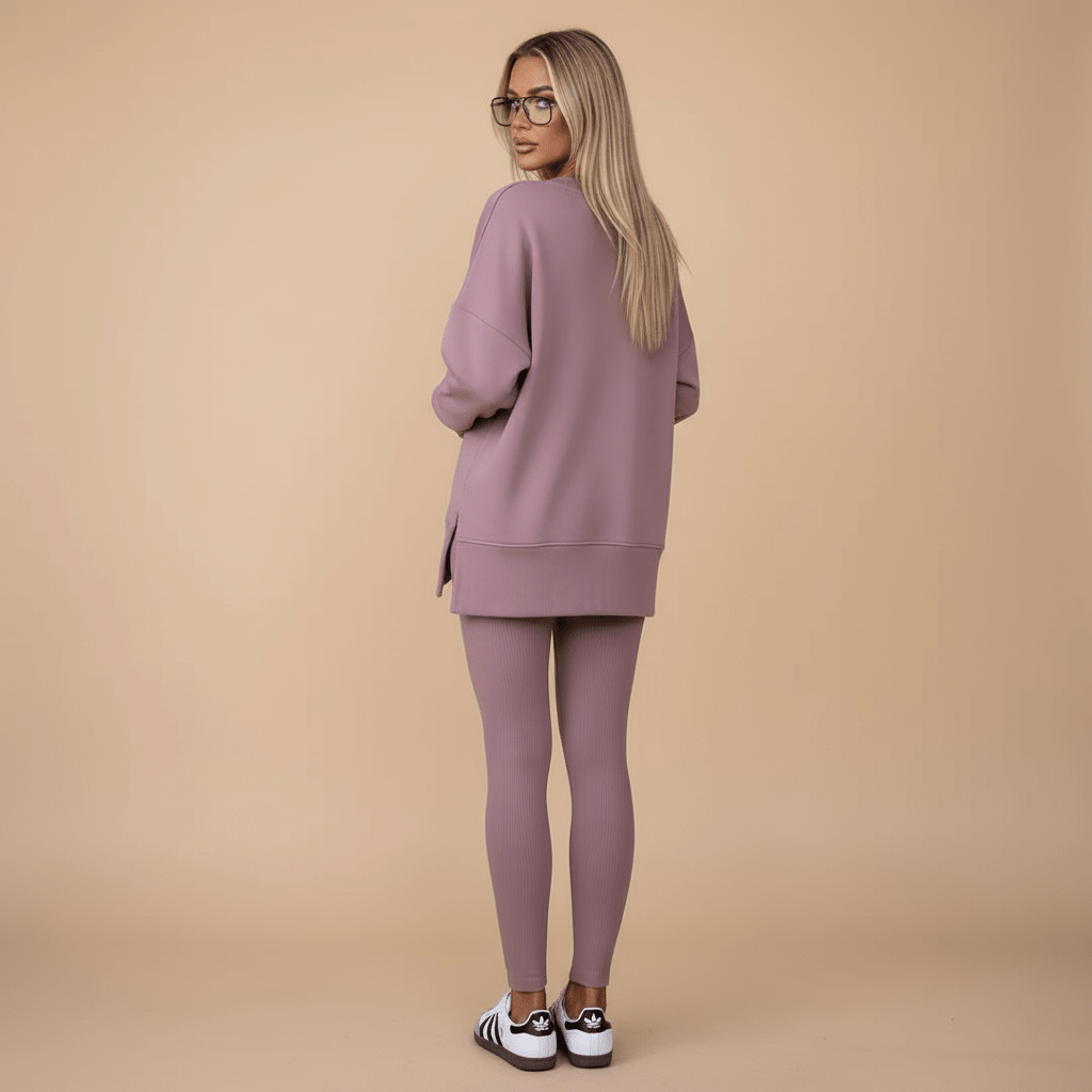 Conjunto Feminino Comfy de MoletomGramora | Luxury Ladies Clothing