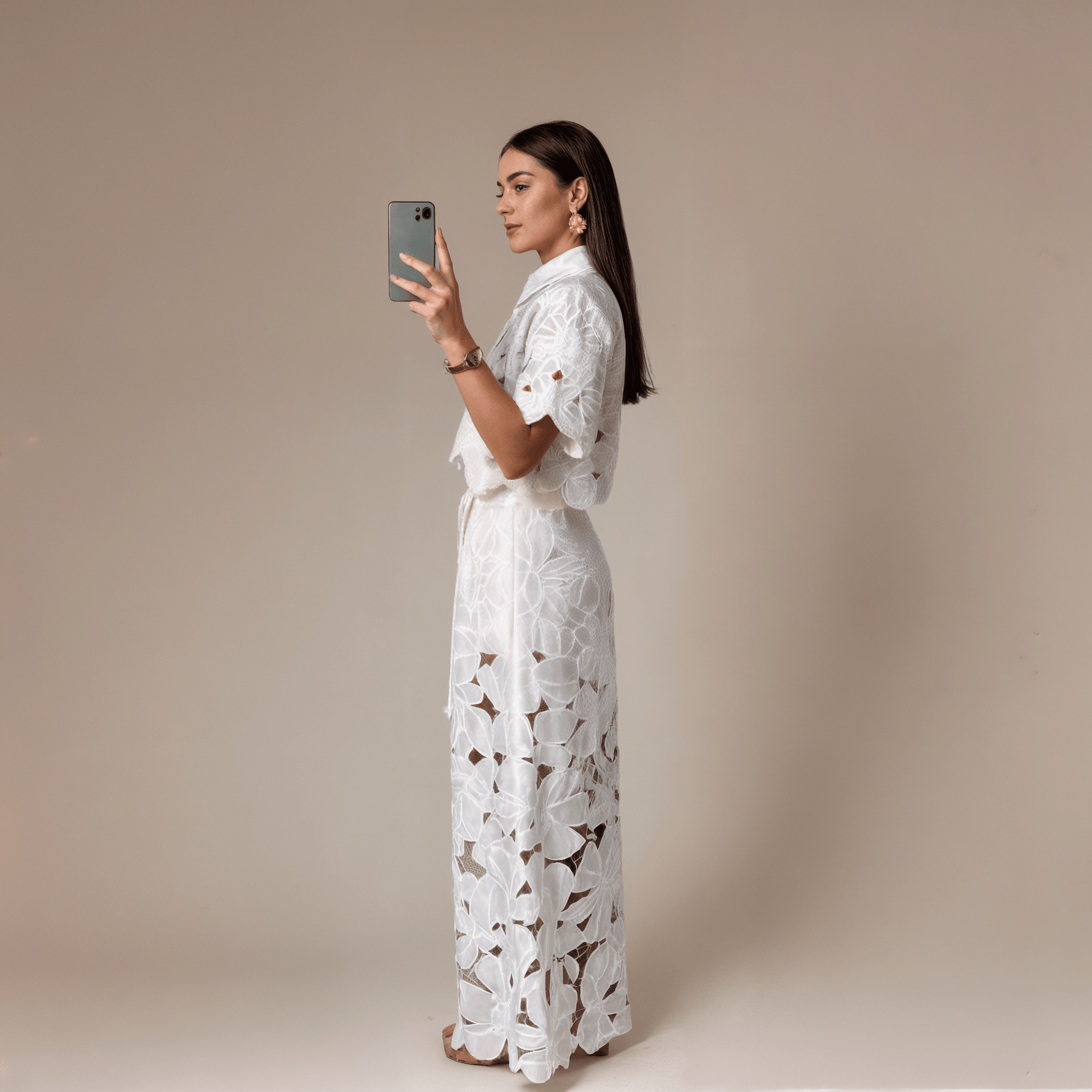 Conjunto Feminino de renda PluziGramora | Luxury Ladies Clothing