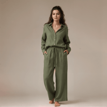 Conjunto Feminino Linho RetrôGramora | Luxury Ladies Clothing