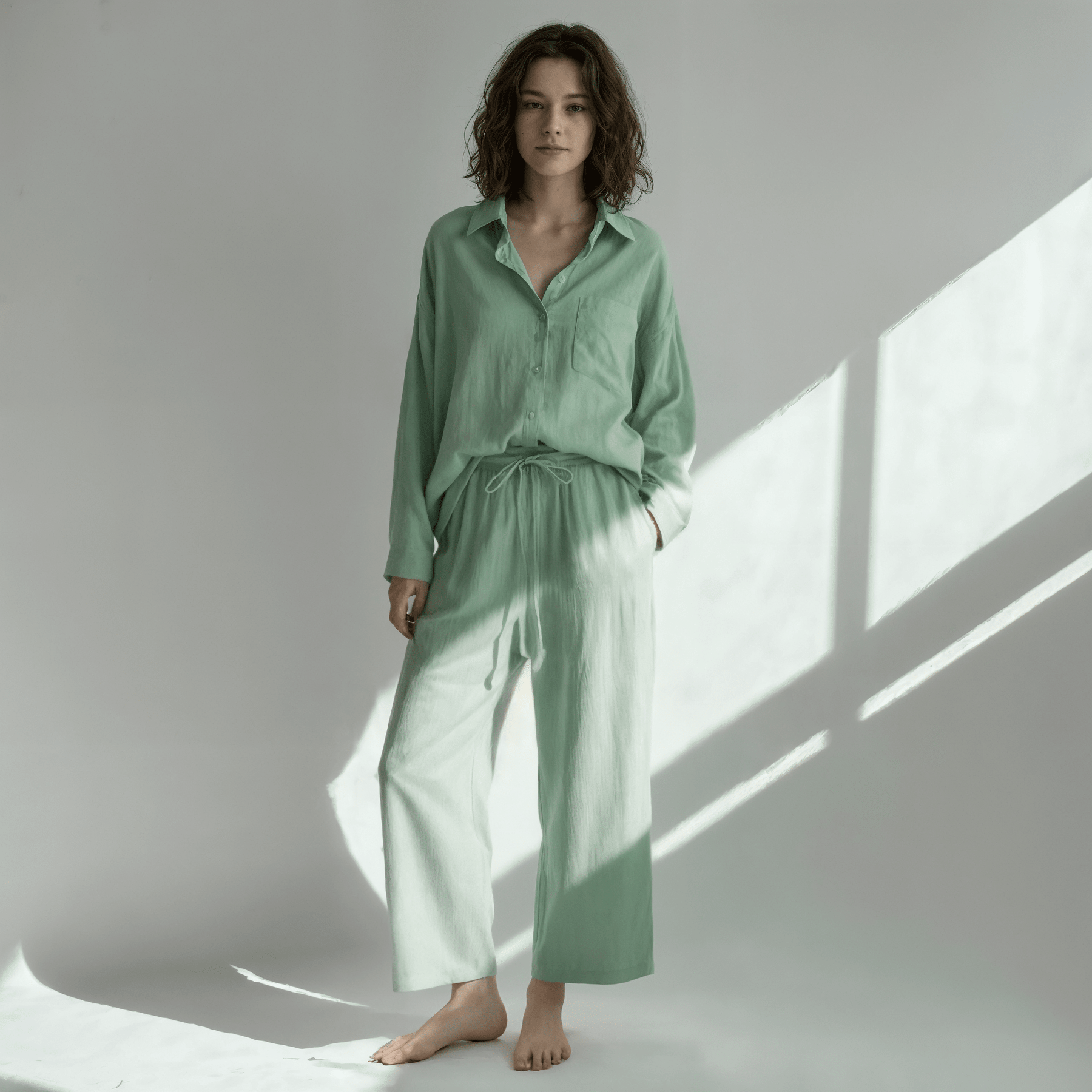 Conjunto Feminino Linho RetrôGramora | Luxury Ladies Clothing