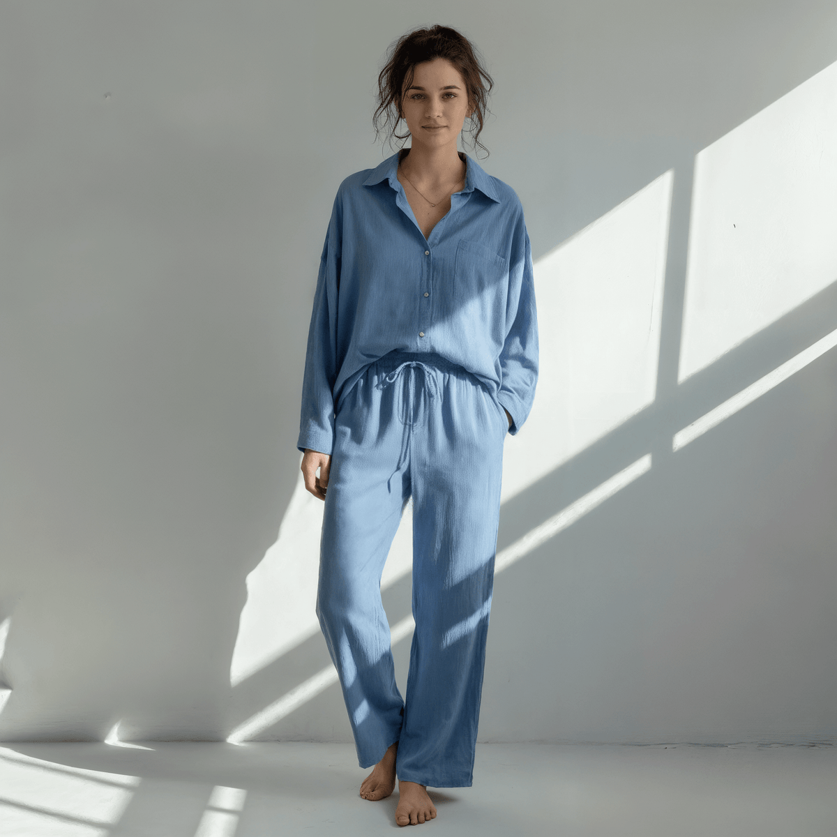 Conjunto Feminino Linho RetrôGramora | Luxury Ladies Clothing