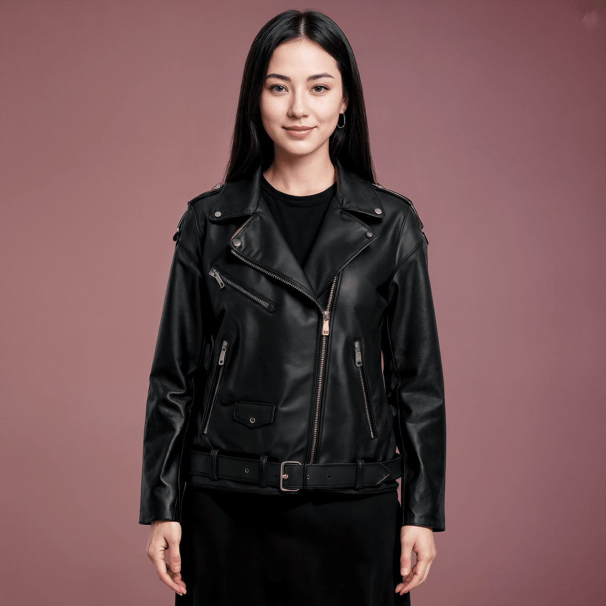 Jaqueta Feminina Preta EclipseGramora | Luxury Ladies Clothing