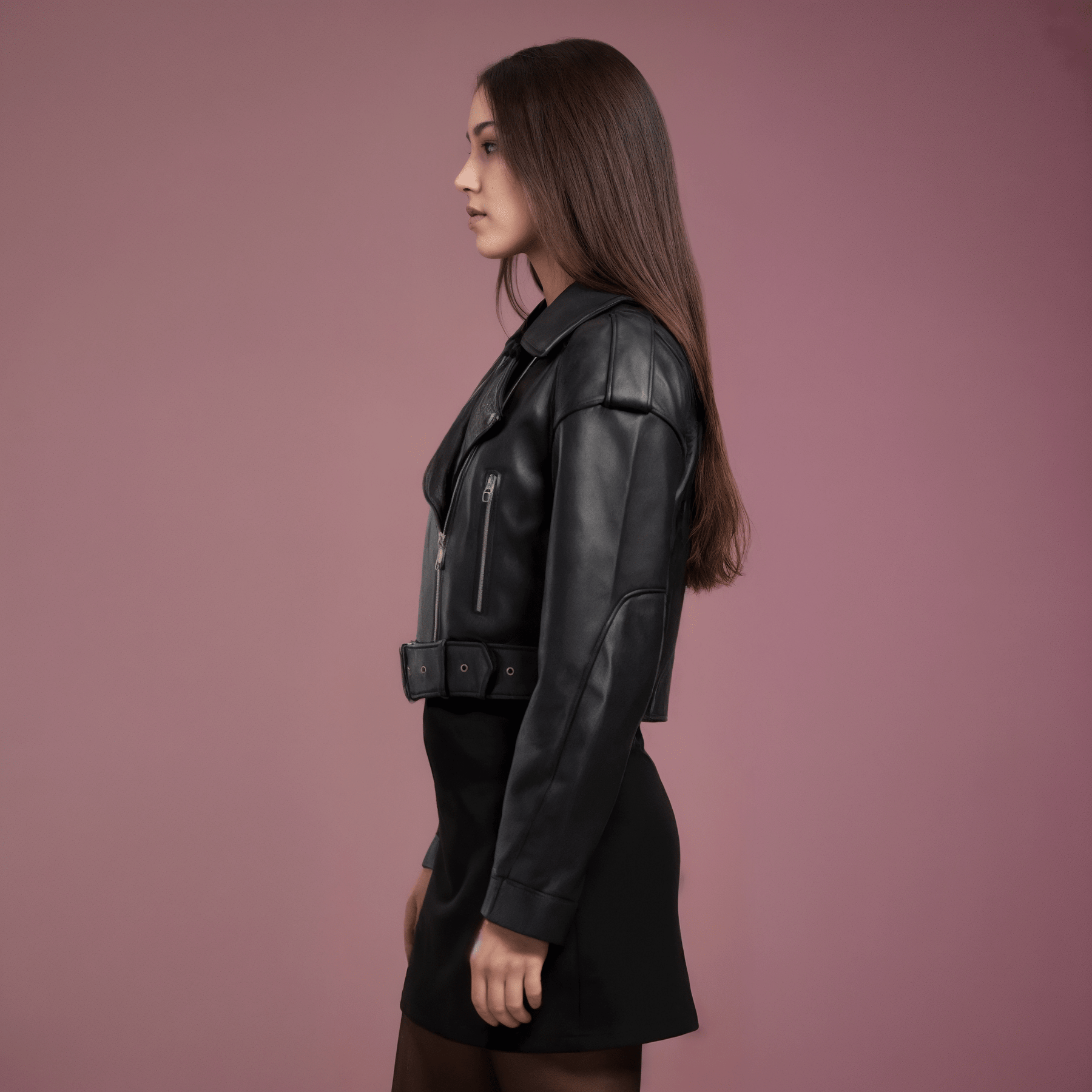 Jaqueta Feminina preta RagnarGramora | Luxury Ladies Clothing