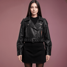 Jaqueta Feminina preta RagnarGramora | Luxury Ladies Clothing