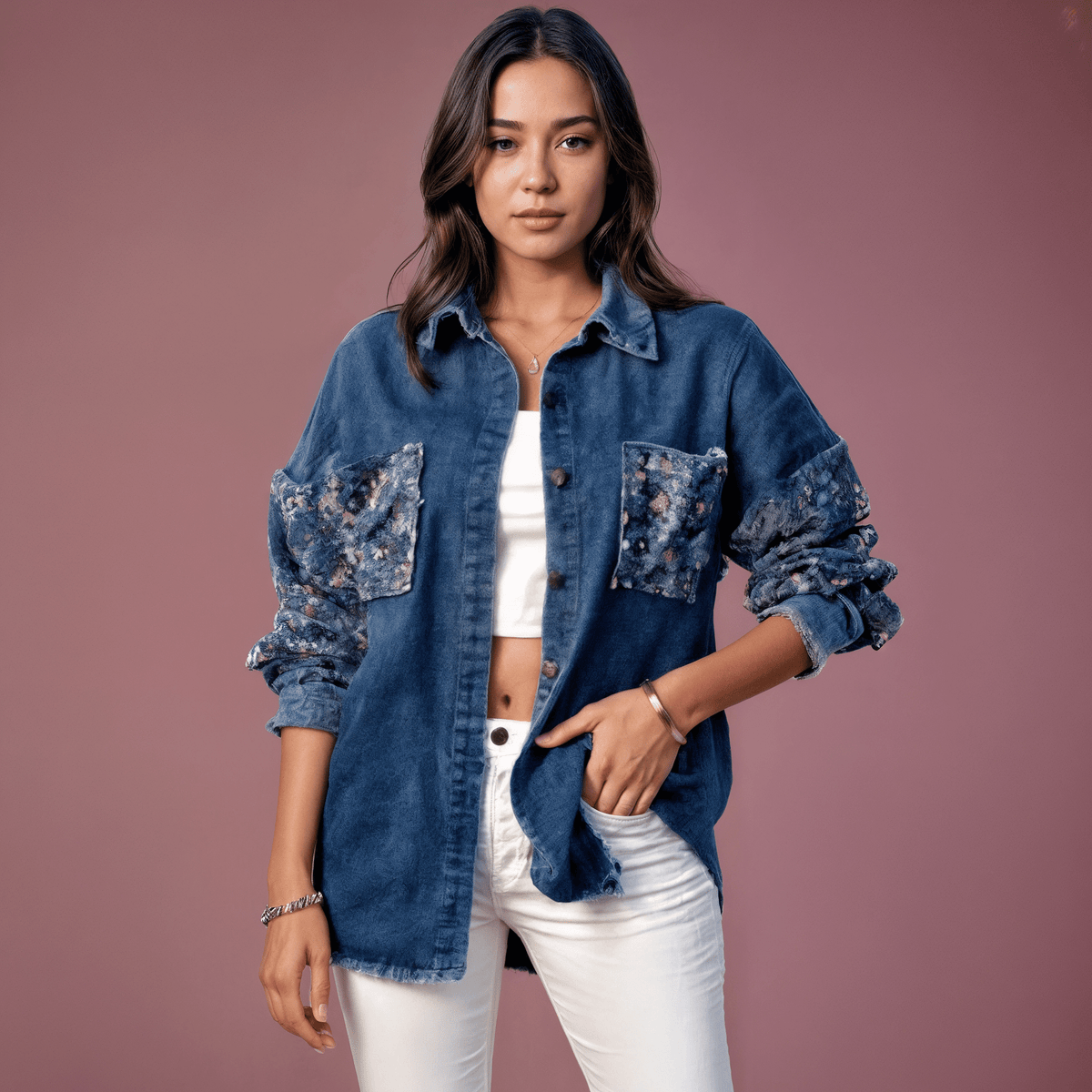 Jaqueta Jeans Feminina NoemiGramora | Luxury Ladies Clothing