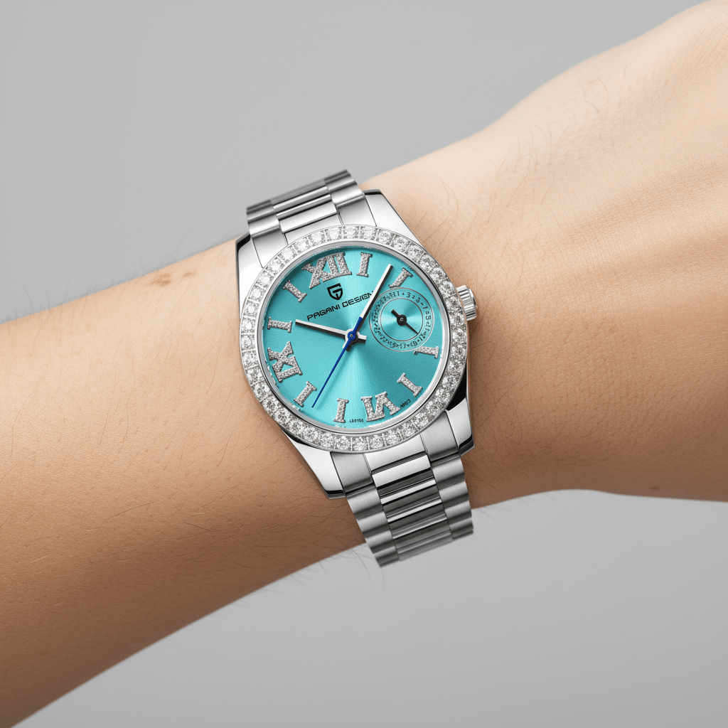 Relógio Pagani Design Feminino Safira BlueGramora | Luxury Ladies Clothing