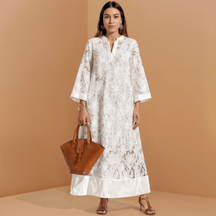 Vestido Feminino Longo Bordado AuroraGramora | Luxury Ladies Clothing
