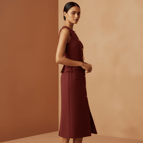 Vestido Feminino Midi Firenze ParisGramora | Luxury Ladies Clothing