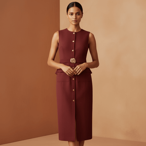 Vestido Feminino Midi Firenze ParisGramora | Luxury Ladies Clothing