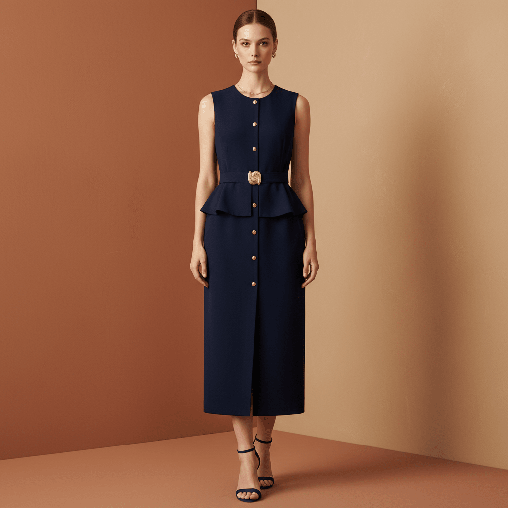 Vestido Feminino Midi Firenze ParisGramora | Luxury Ladies Clothing
