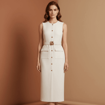 Vestido Feminino Midi Firenze ParisGramora | Luxury Ladies Clothing