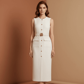 Vestido Feminino Midi Firenze ParisGramora | Luxury Ladies Clothing